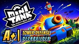 A Brilliant NEW Roguelike Deckbuilder TD! | Mini Tank Mayhem 1.0 screenshot 2