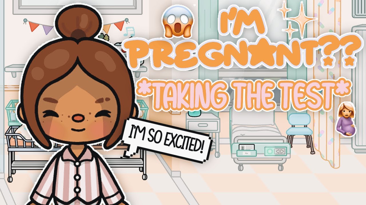 I’M PREGNANT??!😱🤰 Taking The Test🥰 Toca Boca Roleplay 😅 Toca Taffy🍬