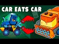 Машина Ест Машину - Зимние Приключения! Прохождение хищных тачек car eats car 3 на компьютере