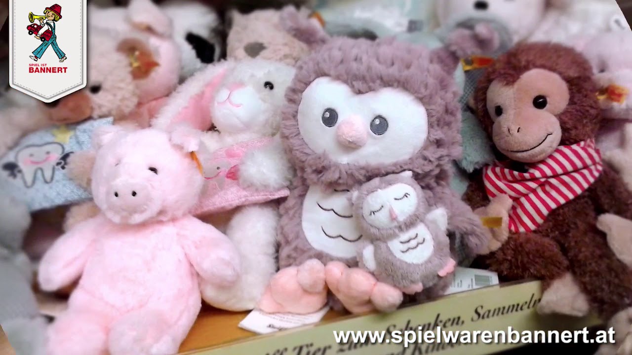 Steiff Tiere bei Spielwaren Bannert