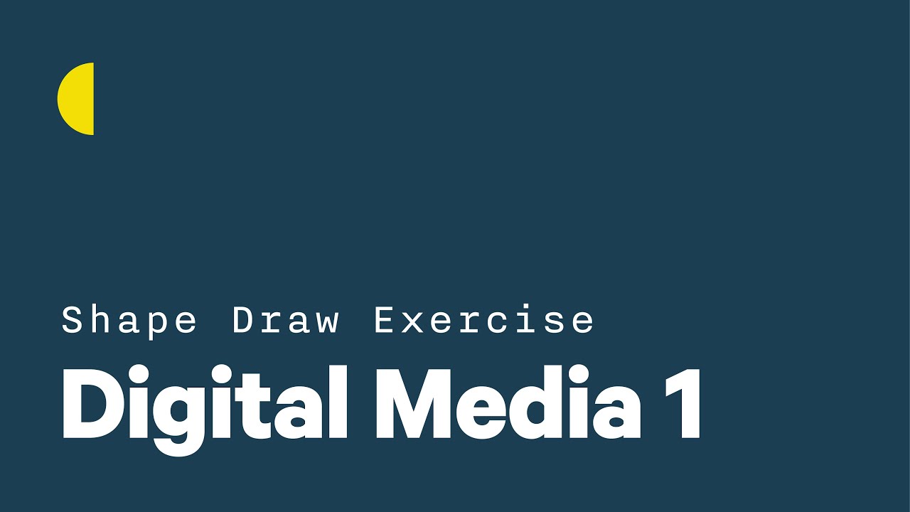 Shape Design Exercise Shape Draw Exercise - Video Tutorial - YouTube