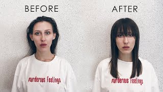 Easy Haircut With Uneasy Fringe