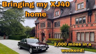 Bringing my Jaguar XJ40 Home! - 2000 mile roadtrip to Coventry and back