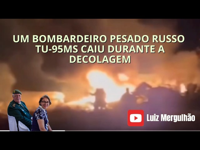 🔍 Guerra na Ucrânia 📰 30/09/2026 ⚔️ PUTIM começou esta guerra e já se passa anos com muitas perdas, ambos lados 🥷🏼 BOMBARDEIRO RUSSO TU 95 CAIU DURANTE DECOLAGEM