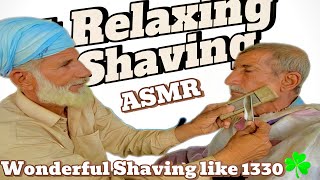 ASMR Fast Shaving🪒 Relaxing 😌 Lofi With Barber is old public