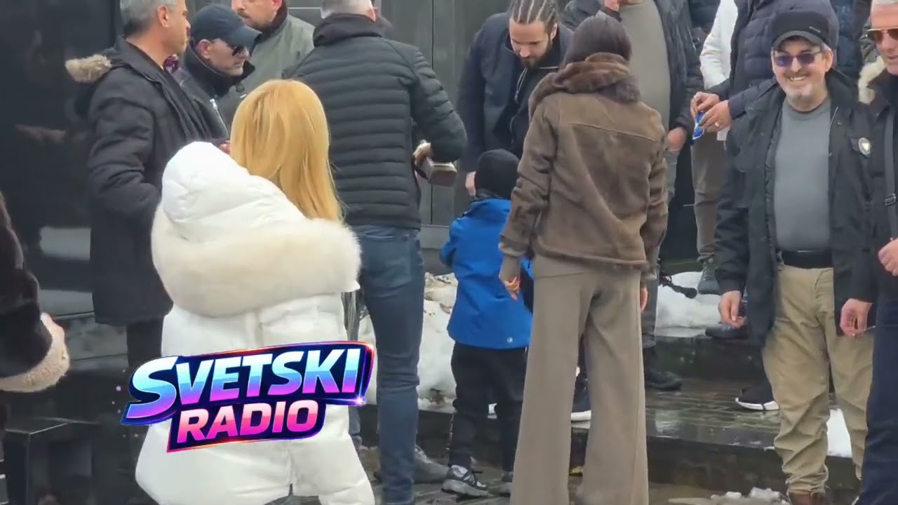 CECA SA LIDIJOM I BOGDANOM NA ARKANOVOM POMENU! MALI ZELJKO PRVI PUT TU