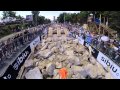 the most incredible manmade motocross track of obstacles I've ever seen... effin cool!