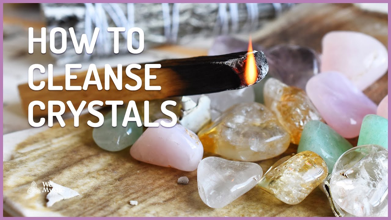 6 different ways to cleanse crystals - YouTube