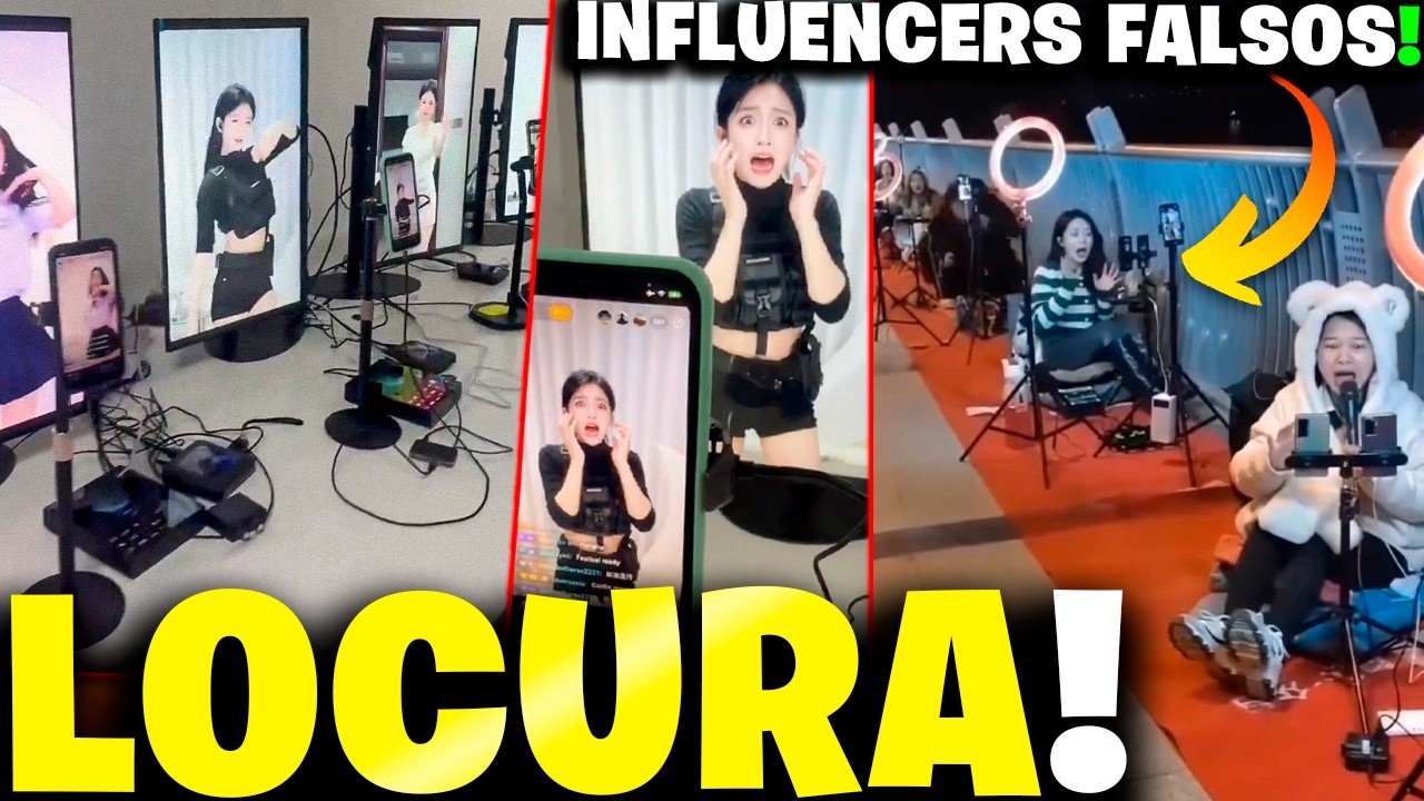 LOS INFLUENCERS EN CHINA NO SON REALES… esto ya se salió de control 😱💀