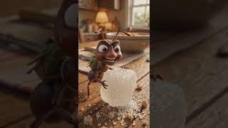 Choti Cheeti, Badi Koshish! 💪🐜 #viral #shorts #youtubeshorts