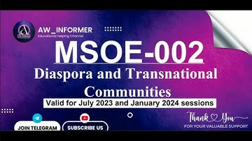 MSOE 002 SOLVED ASSIGNMENT IN ENGLISH 23-24 | MSOE 002 SOLVED ASSIGNMENT 23-24 | FREE SOLVED ASSI..😦