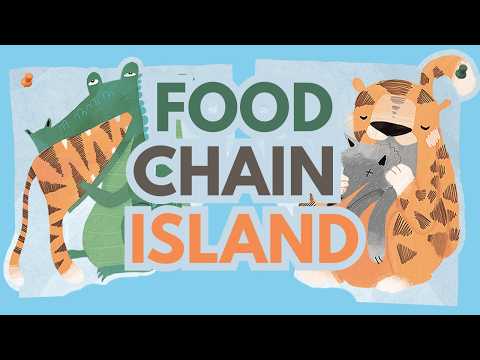Food Chain Island with ALL EXPANSIONS | Solo-Only Micro Board Game Playthrough and Tutorial
