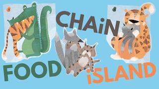Food Chain Island with ALL EXPANSIONS | Solo-Only Micro Board Game Playthrough and Tutorial