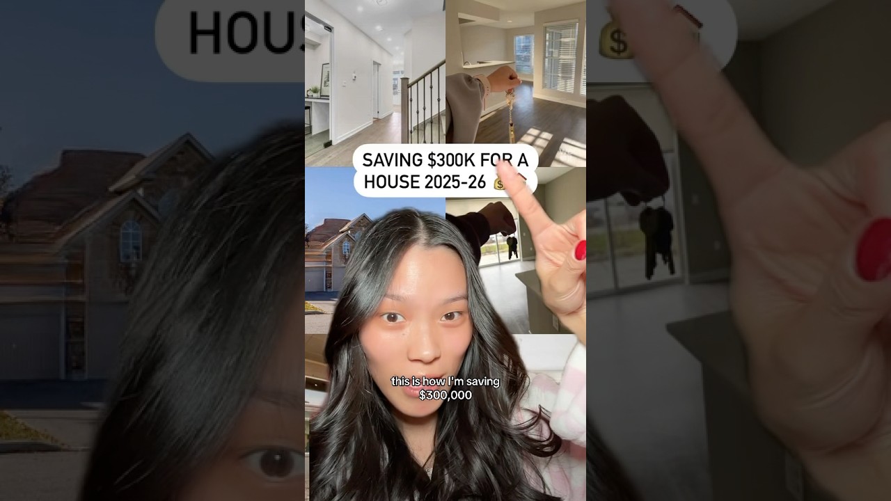 how to save MONEY in 2025✨💸💰🏠 (saving $300k to buy a house in Toronto)