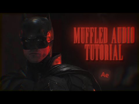 Muffled Audio For Edits | After Effects Tutorial