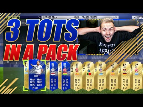 FIFA 18: 3 TOTS in EINEM PACK 😱🔥 BEST OF PACK OPENING