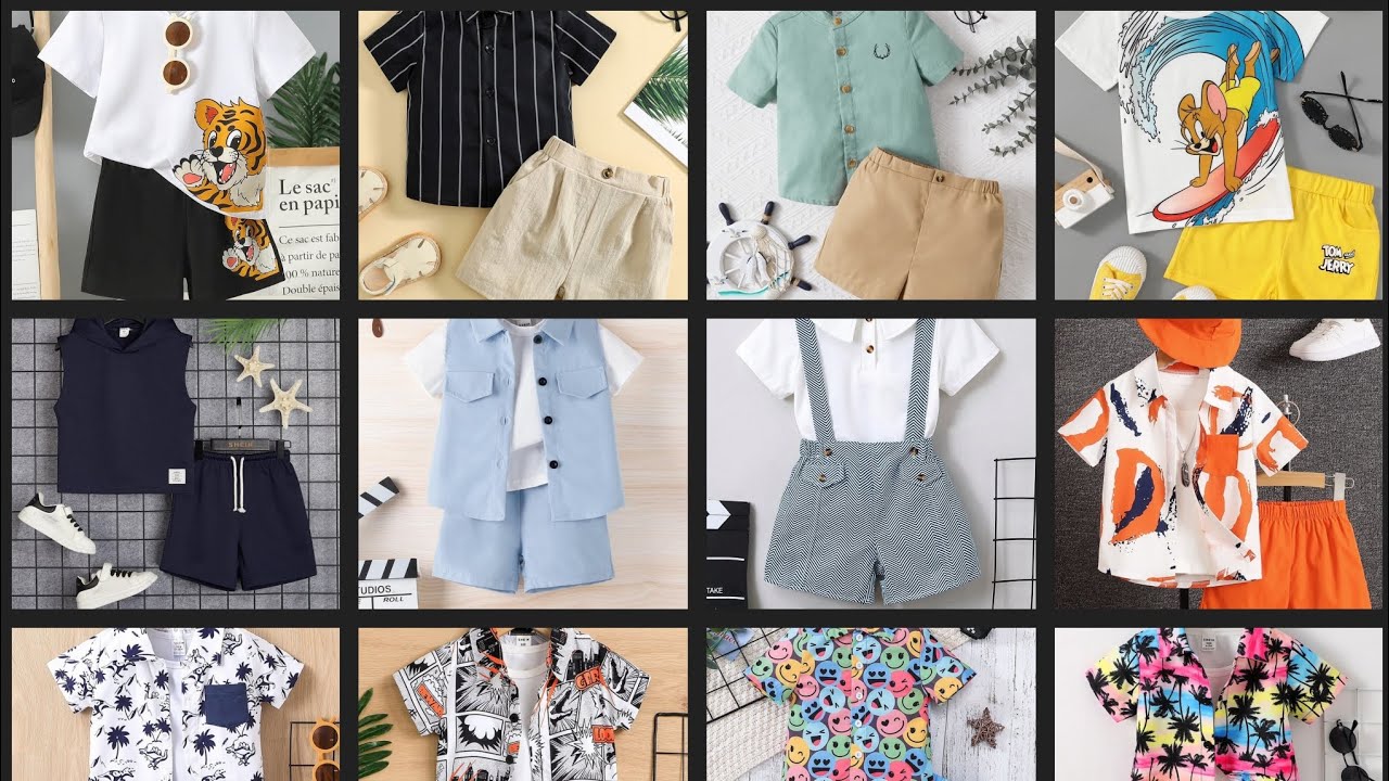 Baby Boy Dress Design Ideas for summer // baby outfit // top design