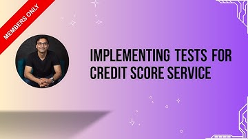 Pragmatic Testing in iOS - 20: Implementing Tests for Credit Score Service
