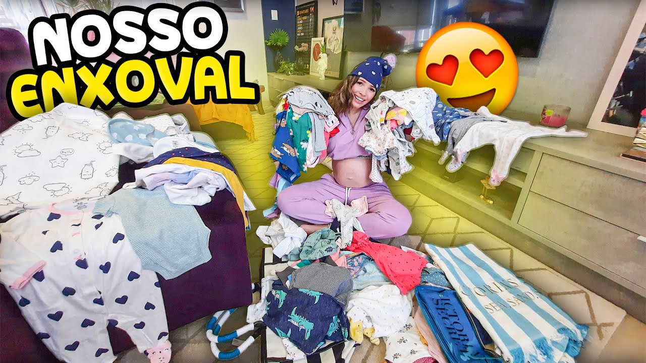 ENXOVAL DE ROUPAS PRA ALANA