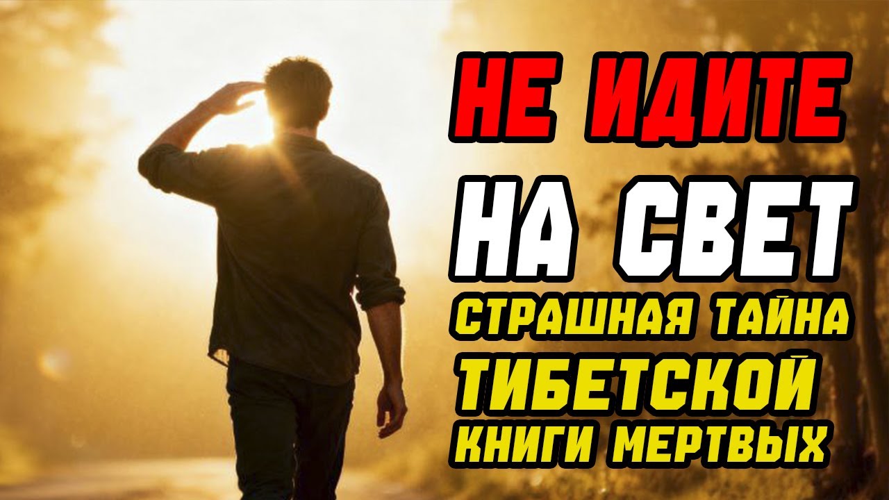 НЕ ИДИТЕ НА СВЕТ! Страшная тайна Тибетской книги мертвых