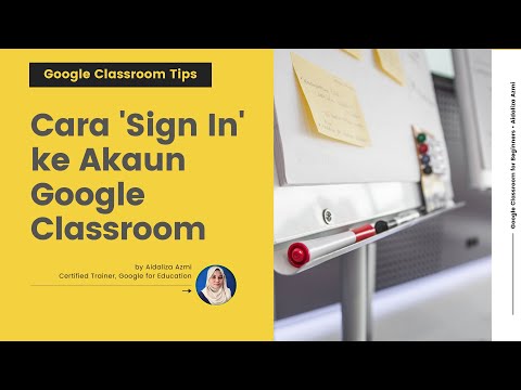 Cara Nak Sign In Ke Akaun Google Classroom