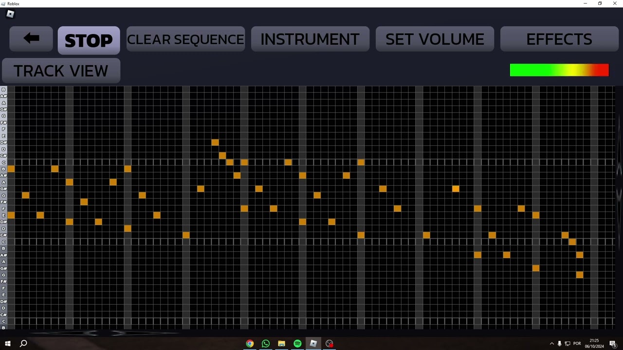 Lose Yourself intro on BeatMerger - Roblox