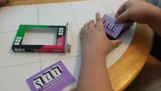 Set: The Family Game of Visual Perception Unboxing