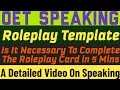 Oet speaking role play templateoet speaking strategiesoet speaking tipsoet speaking medicine oet