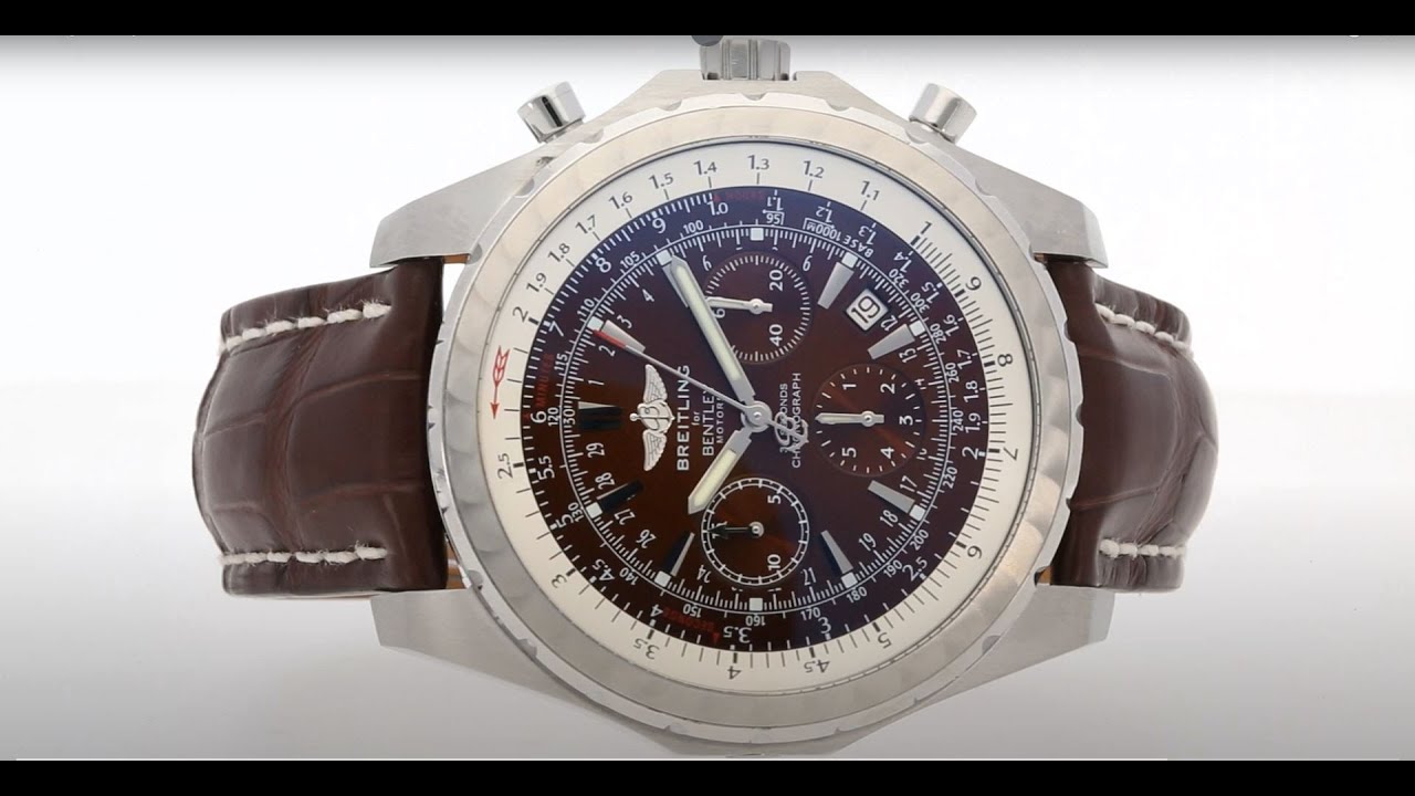 Breitling Bentley A25363 48.8mm Stainless Steel Mens Watch