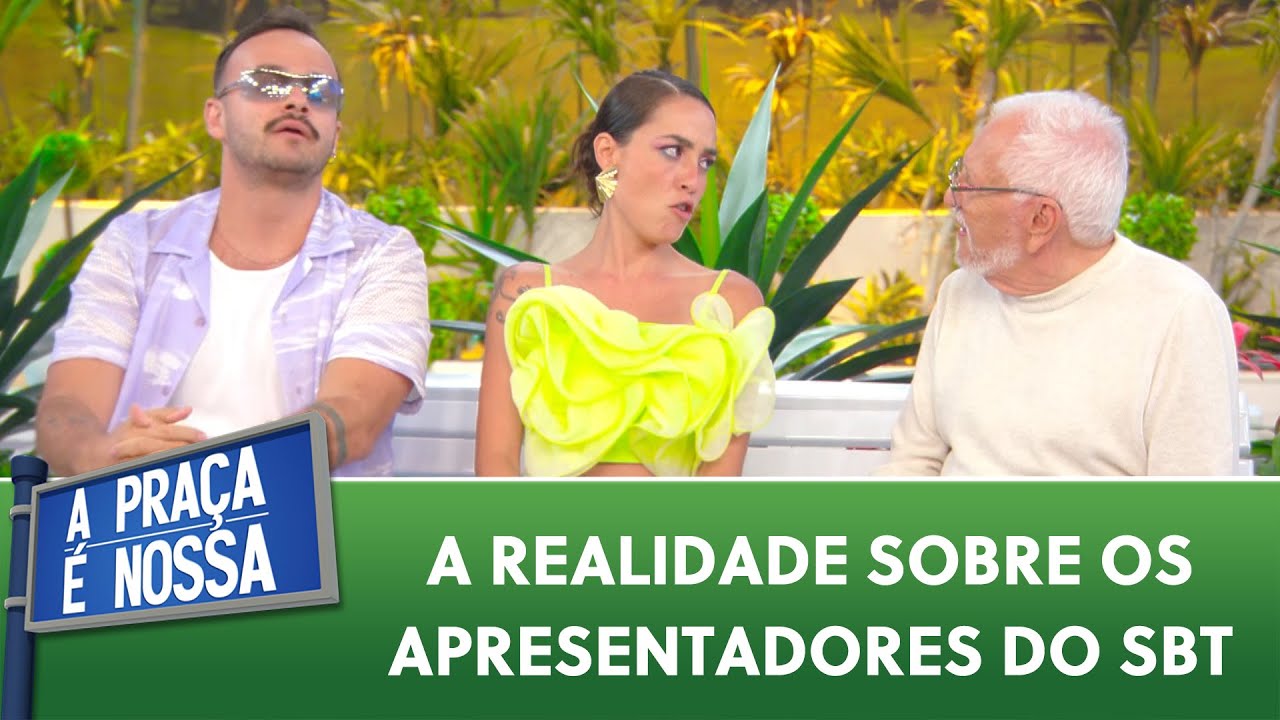 A realidade sobre os apresentadores do SBT | A Praça É Nossa (07/03/24)