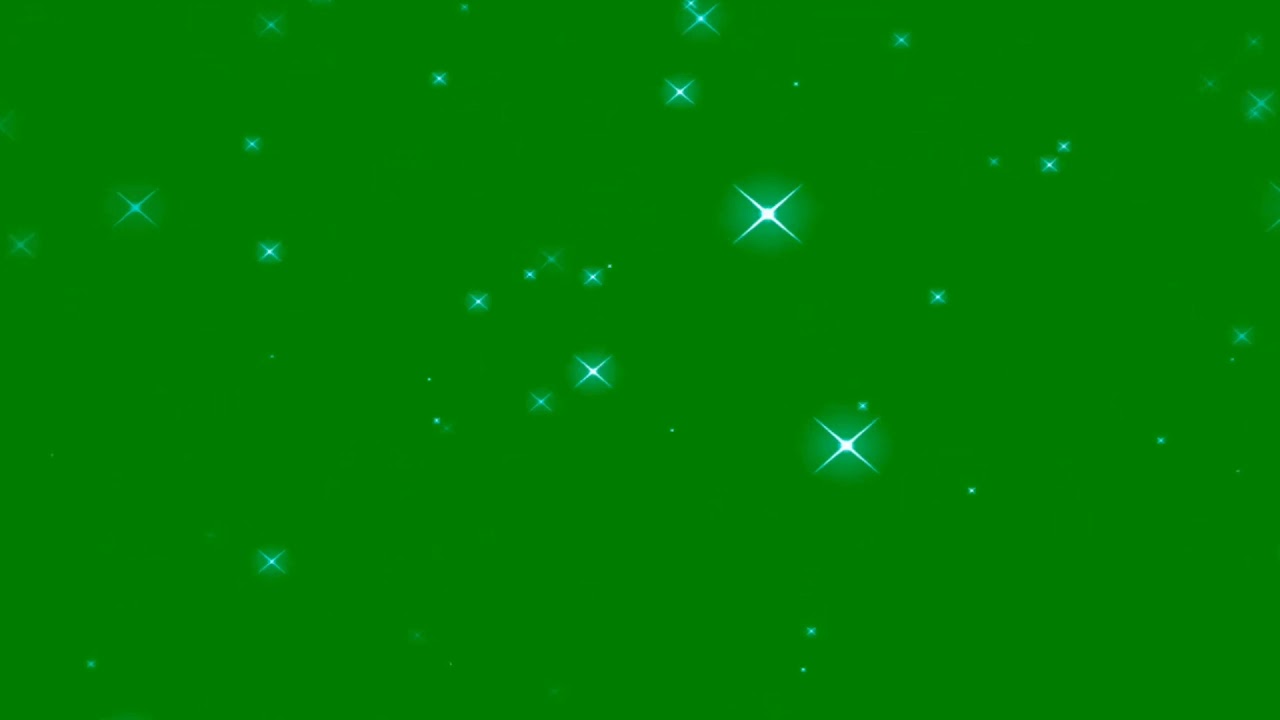 Star particle green screen effects | star kinemaster template | star ...