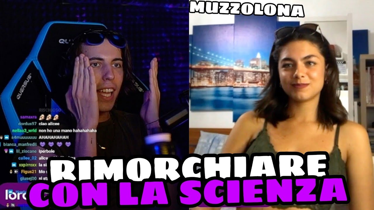 ANDREADEL1988 aiuta GRENBAUD a RIMORCHIARE LA MUZZOLONA con la SCIENZA!!🌍‍🔬👨‍🔬