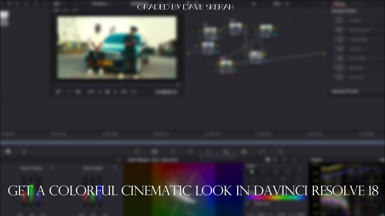 How To Get A Retro Film Look In Davinci Resolve 18 Color Grading ...