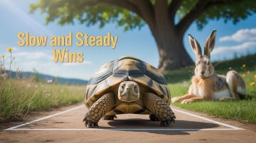 "The Tortoise and the Hare | Classic Fable with Moral Lesson"