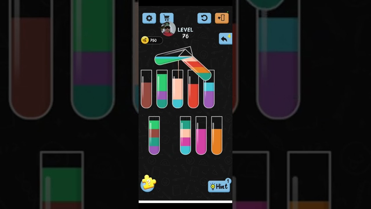 water color sort level 76