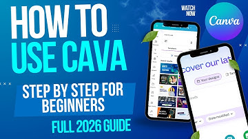 Canva Tutorial for Beginners 2026 | Everything You NEED to KNOW to Create Canva Designs
