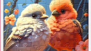 1 Minute Challenge Beautiful Birds Puzzles #challenge #game #puzzle #jigsaw #art #artgame #drawing screenshot 4