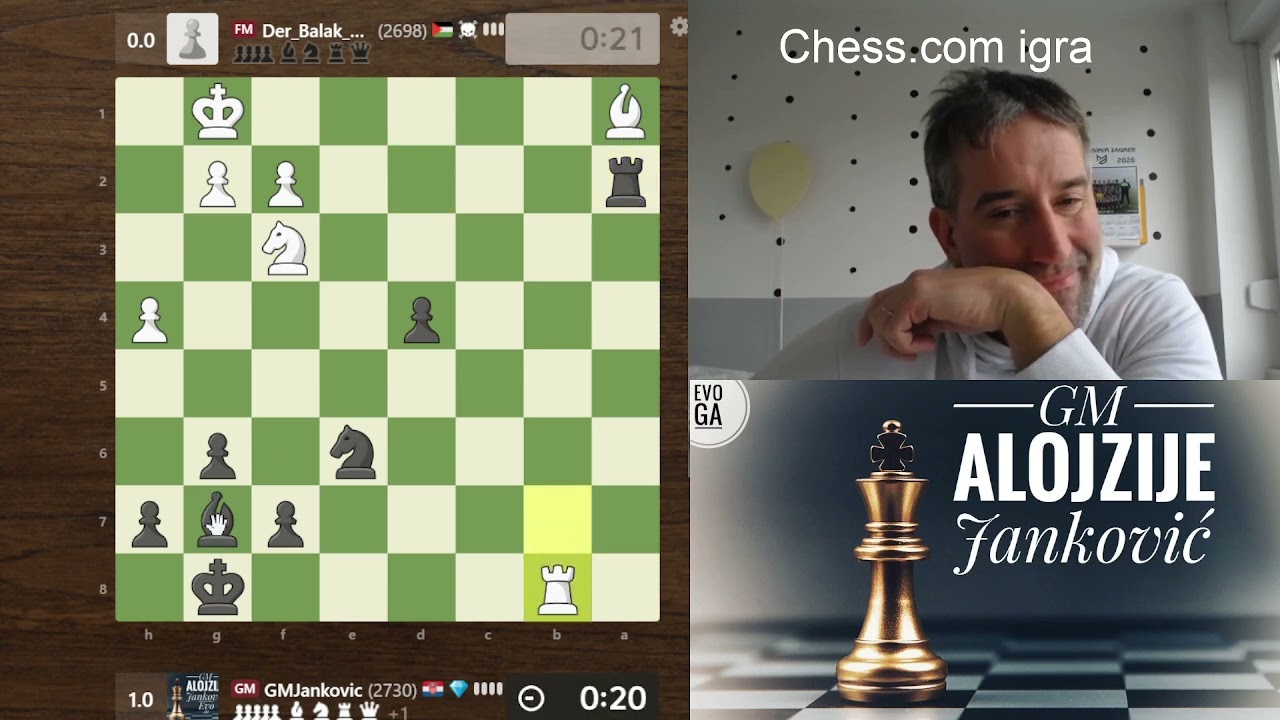 Protiv GM zvijeri online šaha!