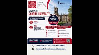 🎓 Study at Cardiff University | Scholarships Up to GBP 10,000 for International Students 🇬🇧