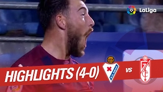 Highlights SD Eibar vs Granada CF (4-0)