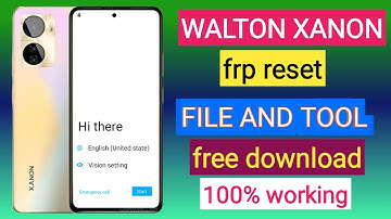walton xanon x20 frp bypass file free | Walton Xanon X20 FRP Reset File With Tool