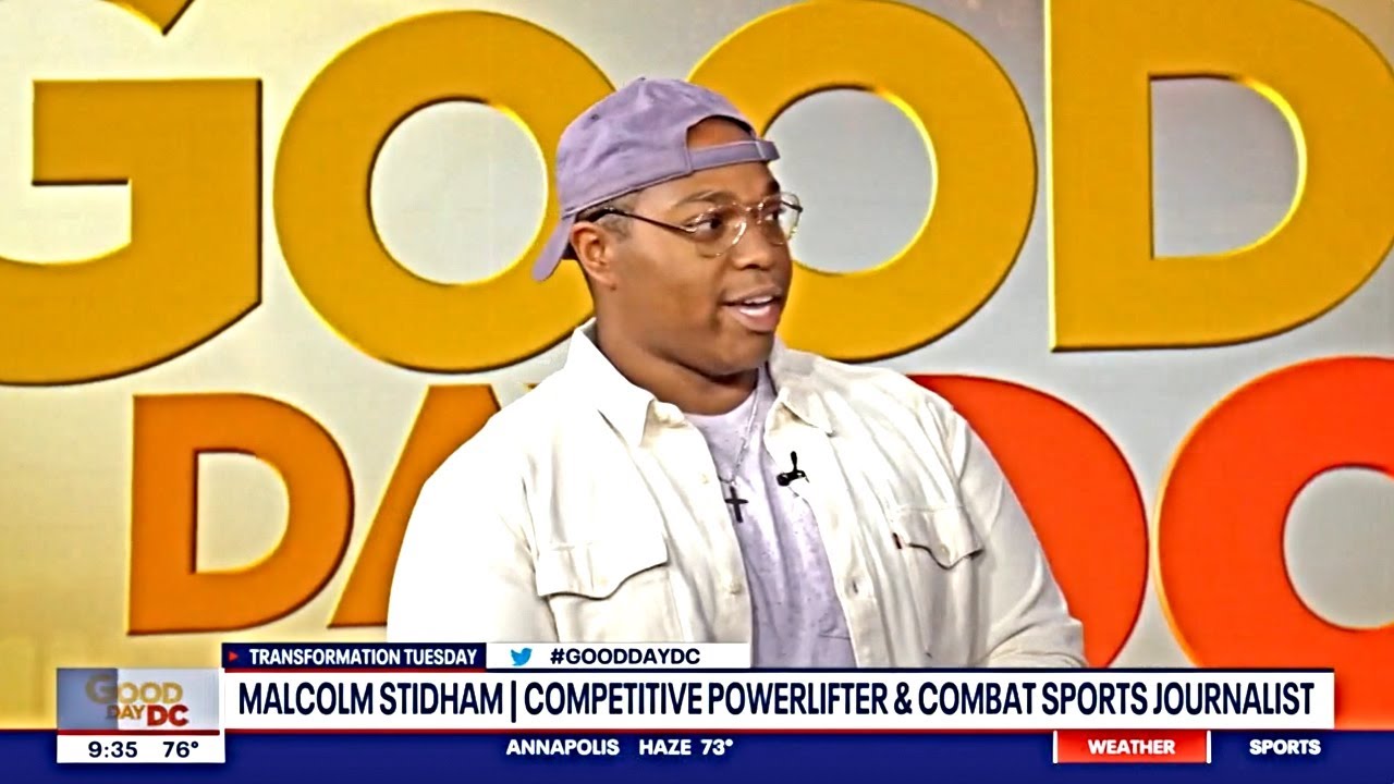 MuscleManMalcolm Is Interviewed On Fox 5 (Good Day DC)
