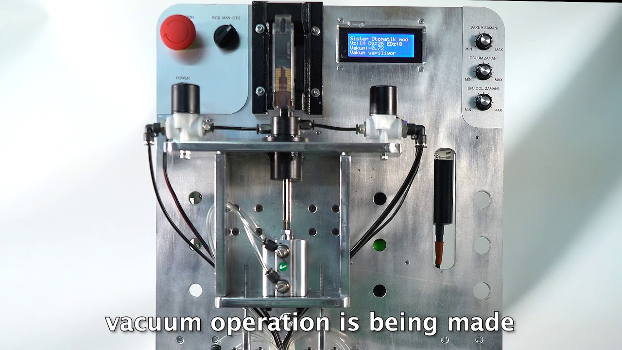 HP 45 İNK CARTRİDGE FİLLİNG MACHİNE YouTube