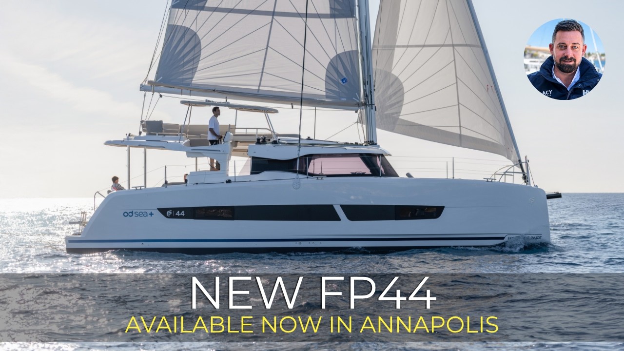 ⁣New Fountaine Pajot FP44 Quick Walkthrough | Available Now in Annapolis
