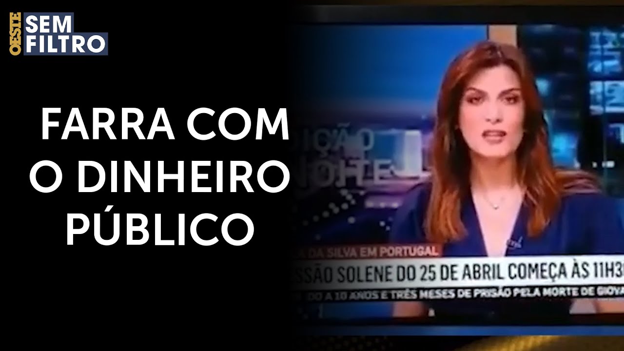 TV de Portugal estranha tamanho da comitiva de Lula no país | #osf