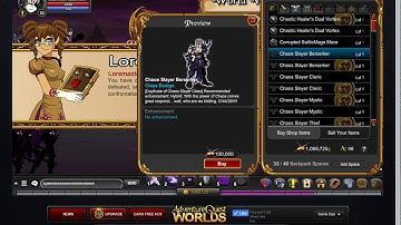 AQW HOW TO buy CHAOS SLAYER
