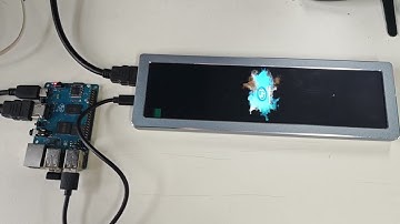Banana Pi BPI-M4 Berry test Waveshare 8.8inch 480x1920 screen