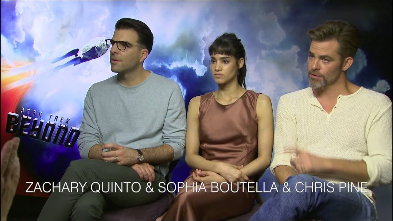 Star Trek Beyond: Interview mit Chris Pine, Zachary Quinto & Sophia Boutella