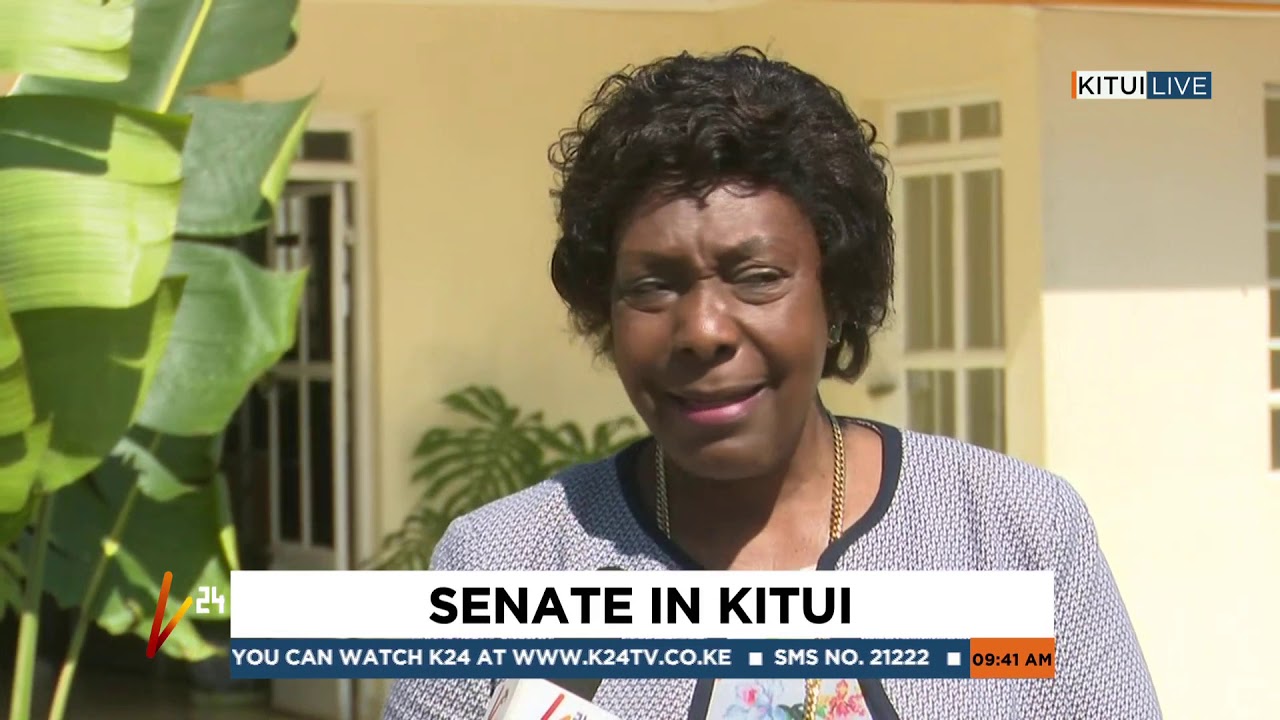 k24 kenya nairobi diaries Senate in Kitui for Senate Mashinani Initiative K24DailyBrief