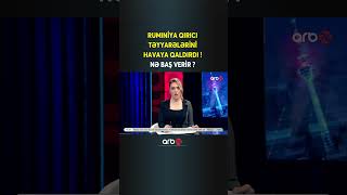 Rumıniya Qırıcılarını Havaya Qaldırdı Nə Baş Veri̇r?